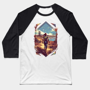 The Spirit of Survival - Diamond Frame - Post Apocalyptic Baseball T-Shirt